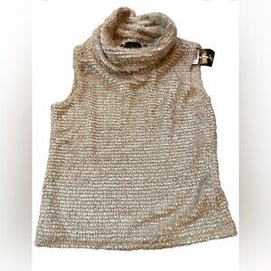 Chic Beige Cowl Neck Sweater